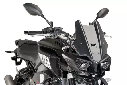 Puig Racing Screen Yamaha Mt-10 16-21'/Mt-10 Sp 17-21'' - Duell MP varaosat ja tarvikkeet - 90611 - 1