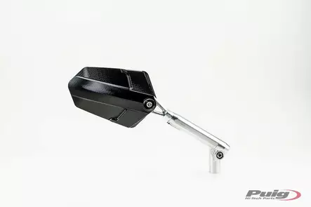 Puig Rear Mirror Mod. Explorer Homolog. Right C/Alu-Bla - Duell MP varaosat ja tarvikkeet - 99921 - 1