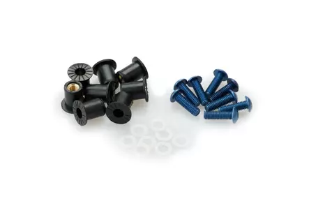 Puig Screw Kit C/Blue - Duell MP varaosat ja tarvikkeet - 99391 - 1