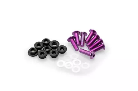 Puig Screw Kit C/Violet - Duell MP varaosat ja tarvikkeet - 99981 - 1