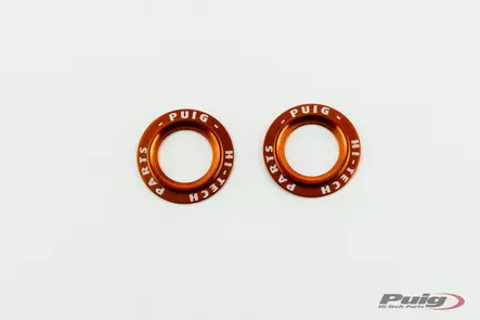 Puig set of orange aluminium rings for PHB swing protector - Duell MP varaosat ja tarvikkeet - 98721 - 1