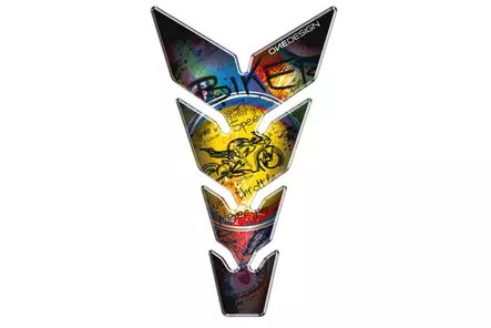 Puig Tank Pad Bike C/Black - Duell MP varaosat ja tarvikkeet - 98131 - 1