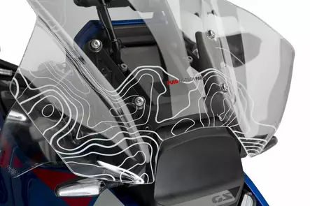 Puig Touring Screen Bmw R1300Gs 24' C/Graphics - Duell MP varaosat ja tarvikkeet - 97091 - 1
