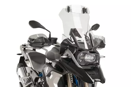 Puig Visor Multiadjustable Clip-On 325X102Mm. C/Clear - Duell MP varaosat ja tarvikkeet - 92871 - 1