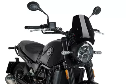 Puig Winds.New Generation Benelli Leoncino 500 C/Black - Duell MP varaosat ja tarvikkeet - 89601 - 1