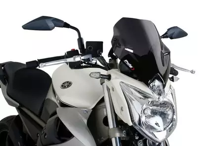 Puig Windshield New Generation Yamaha Xj6 09-16 C/Black - Duell MP varaosat ja tarvikkeet - 93841 - 1