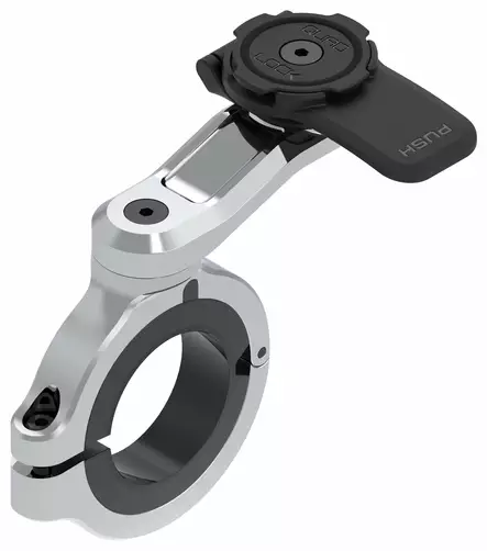 Quad Lock Motorcycle Handlebar Mount Pro Chrome - Large - Duell MP varaosat ja tarvikkeet - 116321 - 1