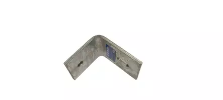 Qvarken Kulmarauta 130 x 110 x 8mm kuumasinkittyä terästä - Duell venetarvikkeet - 140011 - 1