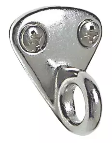 S.S plate 27x30 mm - Duell venetarvikkeet - 5821 - 1