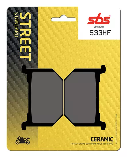 Sbs Jarrupalat Ceramic - Duell MP varaosat ja tarvikkeet - 123551 - 1
