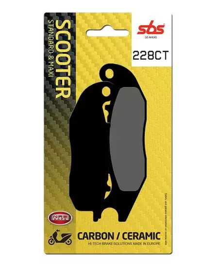 Sbs Jarrupalat Ceramic - Duell MP varaosat ja tarvikkeet - 123661 - 1
