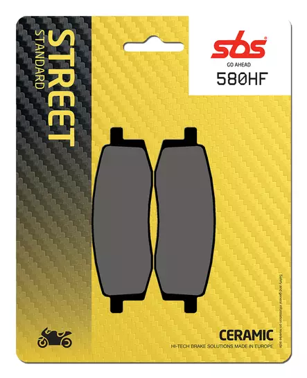 Sbs Jarrupalat Ceramic - Duell MP varaosat ja tarvikkeet - 123781 - 1