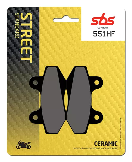 Sbs Jarrupalat Ceramic - Duell MP varaosat ja tarvikkeet - 123891 - 1