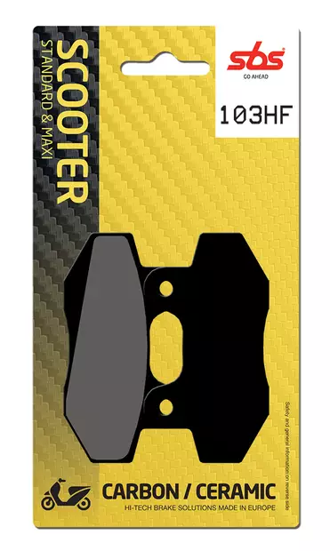 Sbs Jarrupalat Ceramic (551HF) - Duell MP varaosat ja tarvikkeet - 124381 - 1