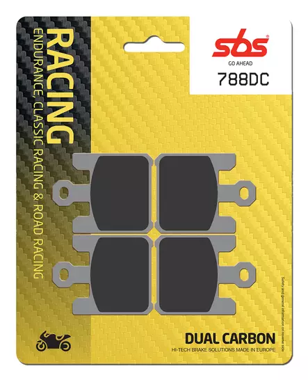 Sbs Jarrupalat Dual Carbon - Duell MP varaosat ja tarvikkeet - 123221 - 1