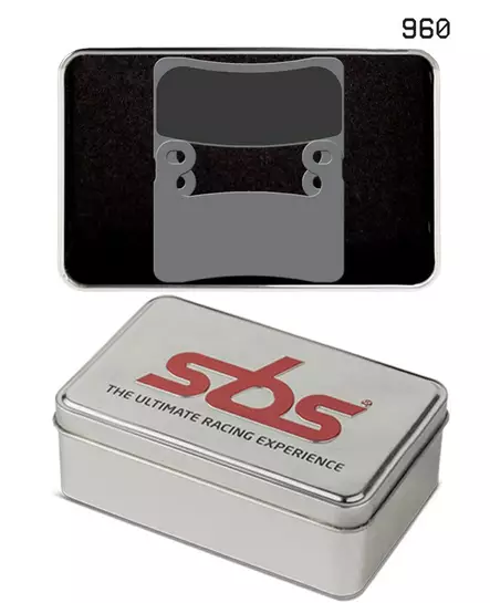 Sbs Jarrupalat Dual Sinter 2 - Duell MP varaosat ja tarvikkeet - 122691 - 1