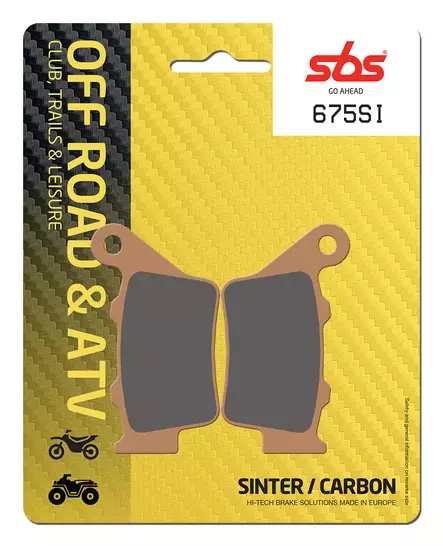 Sbs Jarrupalat Sintered Offroad - Duell MP varaosat ja tarvikkeet - 123321 - 1