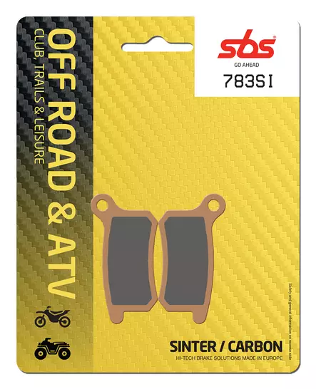 Sbs Jarrupalat Sintered Offroad - Duell MP varaosat ja tarvikkeet - 123441 - 1