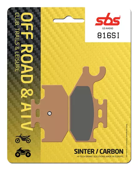 Sbs Jarrupalat Sintered Offroad - Duell MP varaosat ja tarvikkeet - 123691 - 1