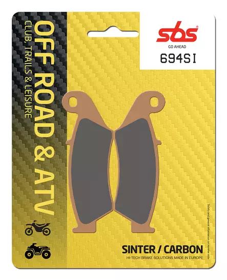 Sbs Jarrupalat Sintered Offroad - Duell MP varaosat ja tarvikkeet - 123971 - 1