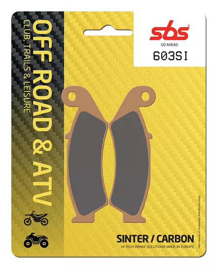 Sbs Jarrupalat Sintered Offroad - Duell MP varaosat ja tarvikkeet - 123991 - 1