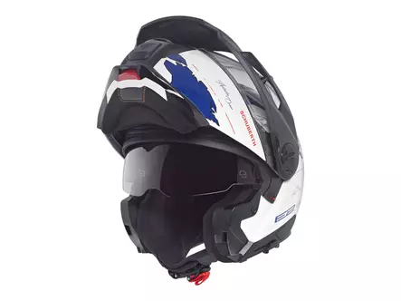 Schuberth Kypärä E2 Atlas valkoinen/sininen, 61 XL - Duell ajovarusteet - 65511 - 1