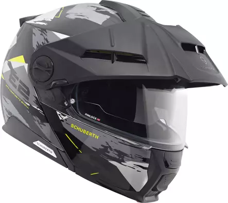 Schuberth Kypärä E2 Trail Keltainen, 61 XL - Duell ajovarusteet - 65571 - 1