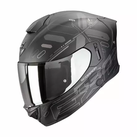 SCORPION Helmet EXO-530 AIR FOND Matt Black-Silver, XL - Duell ajovarusteet - 49661 - 1