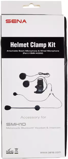 Sena Helmet Clamp Kit - Attachable Boom mic & Wired mic - Duell MP varaosat ja tarvikkeet - 115231 - 1