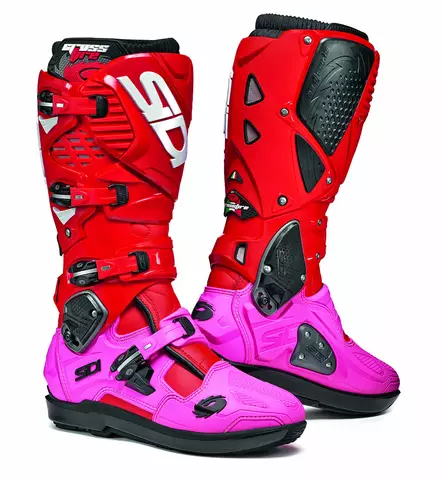 SIDI Crossfire 3 SRS MX Saapas LTD 2023 Punainen/Pinkki 41 - Duell ajovarusteet - 47621 - 1