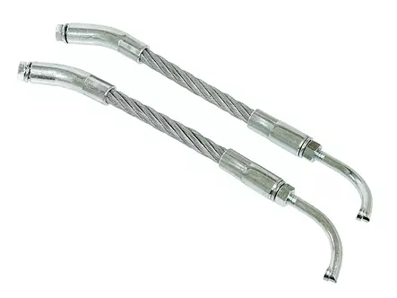 Sno-X Liukukiskon jäähdyttäjät Vaijerimalli 30.1cm (pari) - Duell MK varaosat ja tarvikkeet - 20911 - 1
