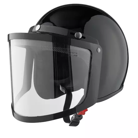 Snowpeople Basic Jet helmet Double visor black, M - Duell ajovarusteet - 58711 - 1