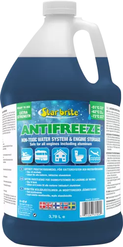 Star brite Anti Freeze -73 3.78 gal myrkytön pakkasneste vihreä laimennettava - Duell venetarvikkeet - 132971 - 1