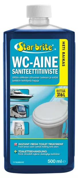 Star brite Wc-ainetiiv. sitruuna 500ml - Duell venetarvikkeet - 132861 - 1