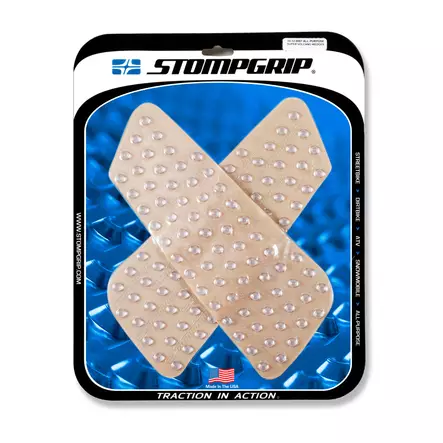 Stompgrip Universal Wedge Tank Grips - Super Volcano : Clear - Duell MP varaosat ja tarvikkeet - 116671 - 1