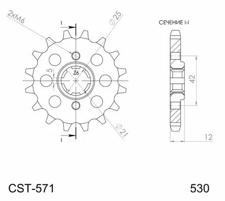 Supersprox / JT Eturatas 571.16 - Duell MP varaosat ja tarvikkeet - 119221 - 1
