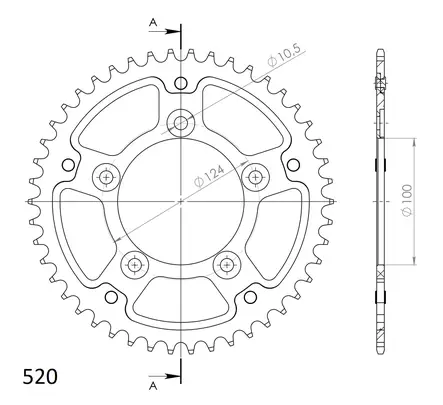 Supersprox Stealth Takaratas Musta - Duell MP varaosat ja tarvikkeet - 118971 - 1