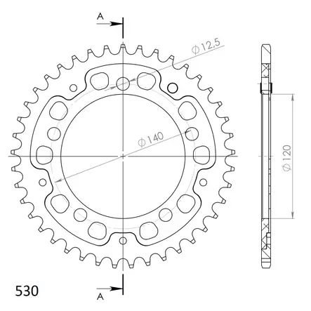 Supersprox Stealth Takaratas Punainen - Duell MP varaosat ja tarvikkeet - 118691 - 1