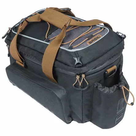 Tavaratelinelaukku BASIL Miles XL Pro MIK musta 9-36l - Duell polkupyörien varaosat ja tarvikkeet - 128801 - 1