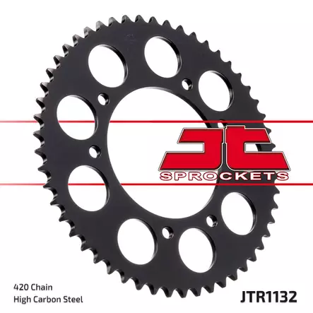 Tec-X Takaratas 53 hammasta (420) Ø102mm Derbi Senda DRD Pro DRD Racing - Duell mopojen varaosat ja tarvikkeet - 119491 - 1