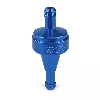 TNT Poltoainesuodatin Sininen Ø 6mm - Duell mopojen varaosat ja tarvikkeet - 116011 - 1