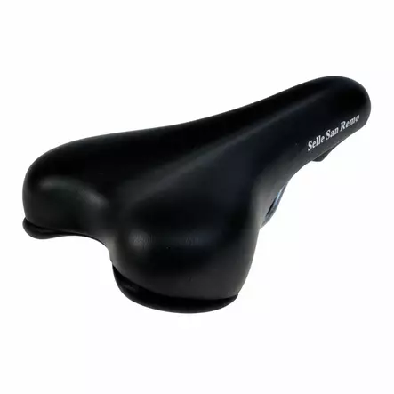 Trekking-istuin SELLE SAN REMO 3130 musta - Duell polkupyörien varaosat ja tarvikkeet - 40591 - 1