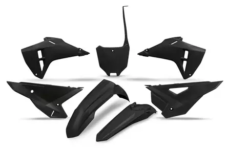 UFO Plastic kit 5-parts Black CRF250R 25-. CRF450R 25-.. - Duell MP varaosat ja tarvikkeet - 47231 - 1