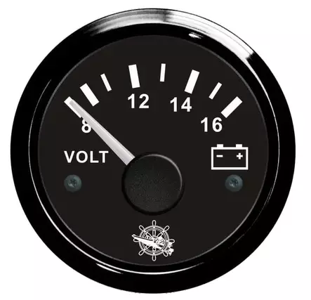 Volttimittari 12v 8-16 v. - Duell venetarvikkeet - 5891 - 1