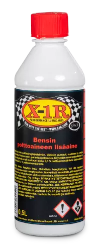 X-1R polttoaineen lisäaine + booster (bensiini) 500ml - Duell öljyt ja muut nesteet - 62381 - 1