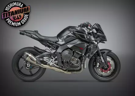 Yoshimura 3/4 System Exhaust Yamaha Fz-10 17 / Mt-10 18-19 Race Alpha T 3Qtr Ti - Duell MP varaosat ja tarvikkeet - 113121 - 1