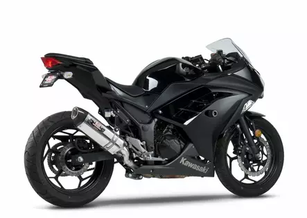 Yoshimura Slip-On Kawasaki Ninja 300 2013-17 Signature R-77 So Ss-Ss-Cf - Duell MP varaosat ja tarvikkeet - 113231 - 1