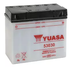 Yuasa akku 53030 (cp) Happopatruuna mukana (2) - Duell muut varaosat ja tarvikkeet - 131531 - 1