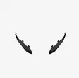 Airoh Twist 3 Rear spoiler L+R Black Gloss - Duell ajovarusteet - 59341 - 1