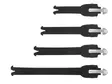 Alpinestars Buckle Strap set Tech 7 2025- black - Duell ajovarusteet - 37191 - 1